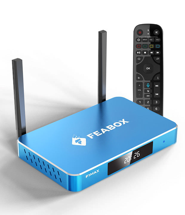 FeaBox F1 Max ocean blue finish
