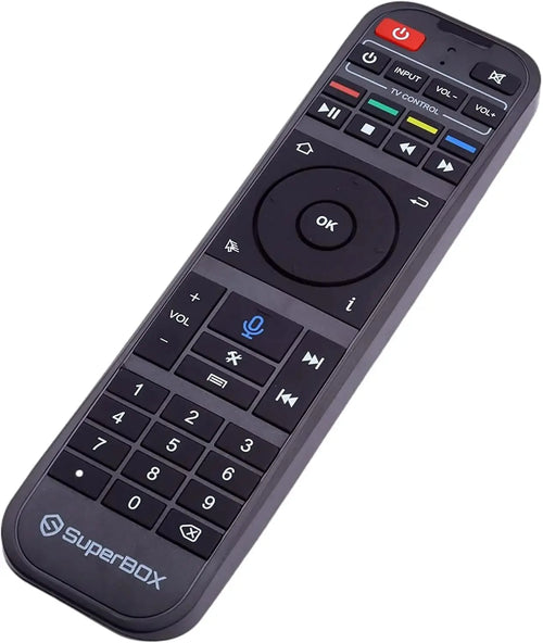 Official SuperBox RC-200 Voice Control Remote Replacement (Non-Backlit)