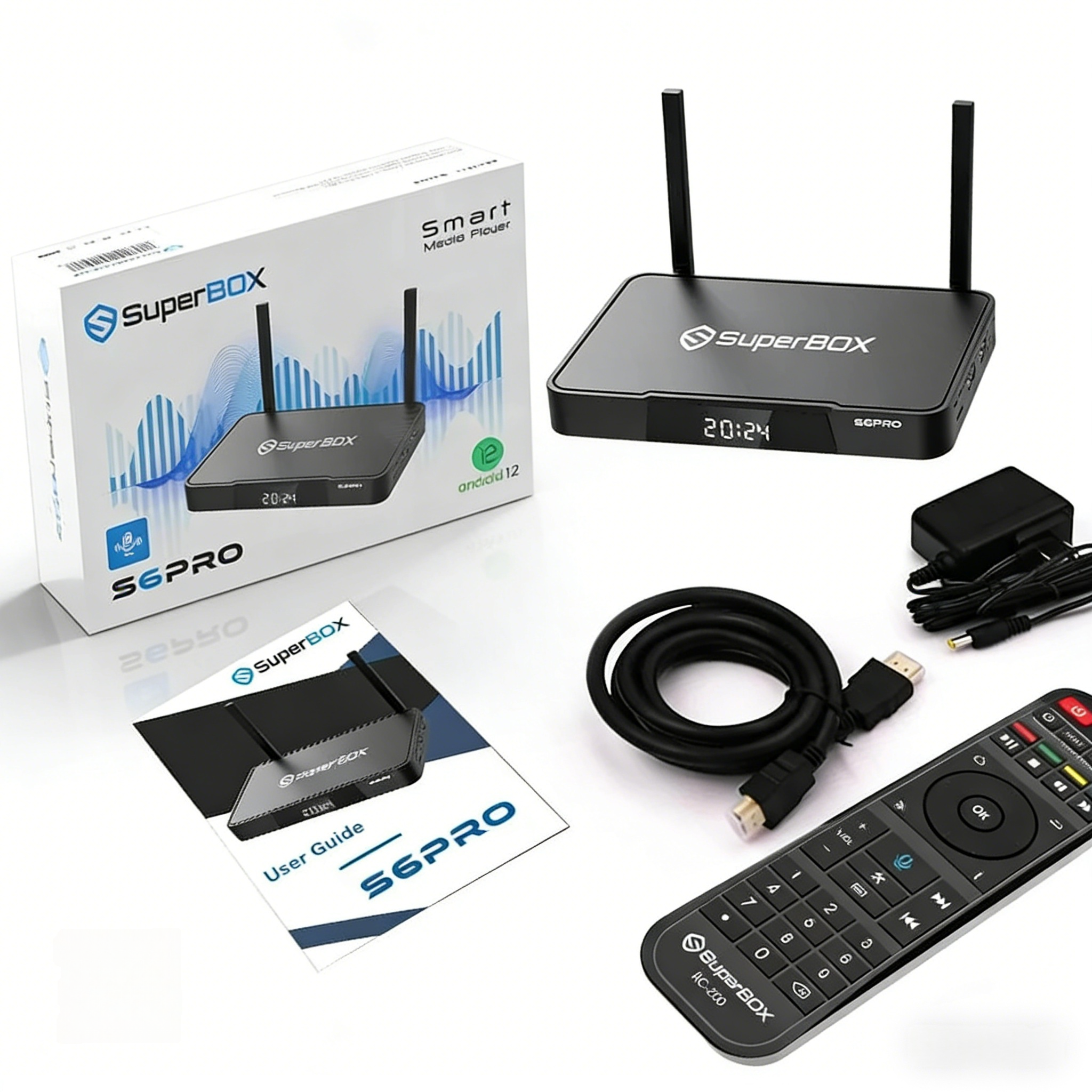 SuperBox S6 Pro Android TV Box - 16GB Budget-Friendly Streaming Box