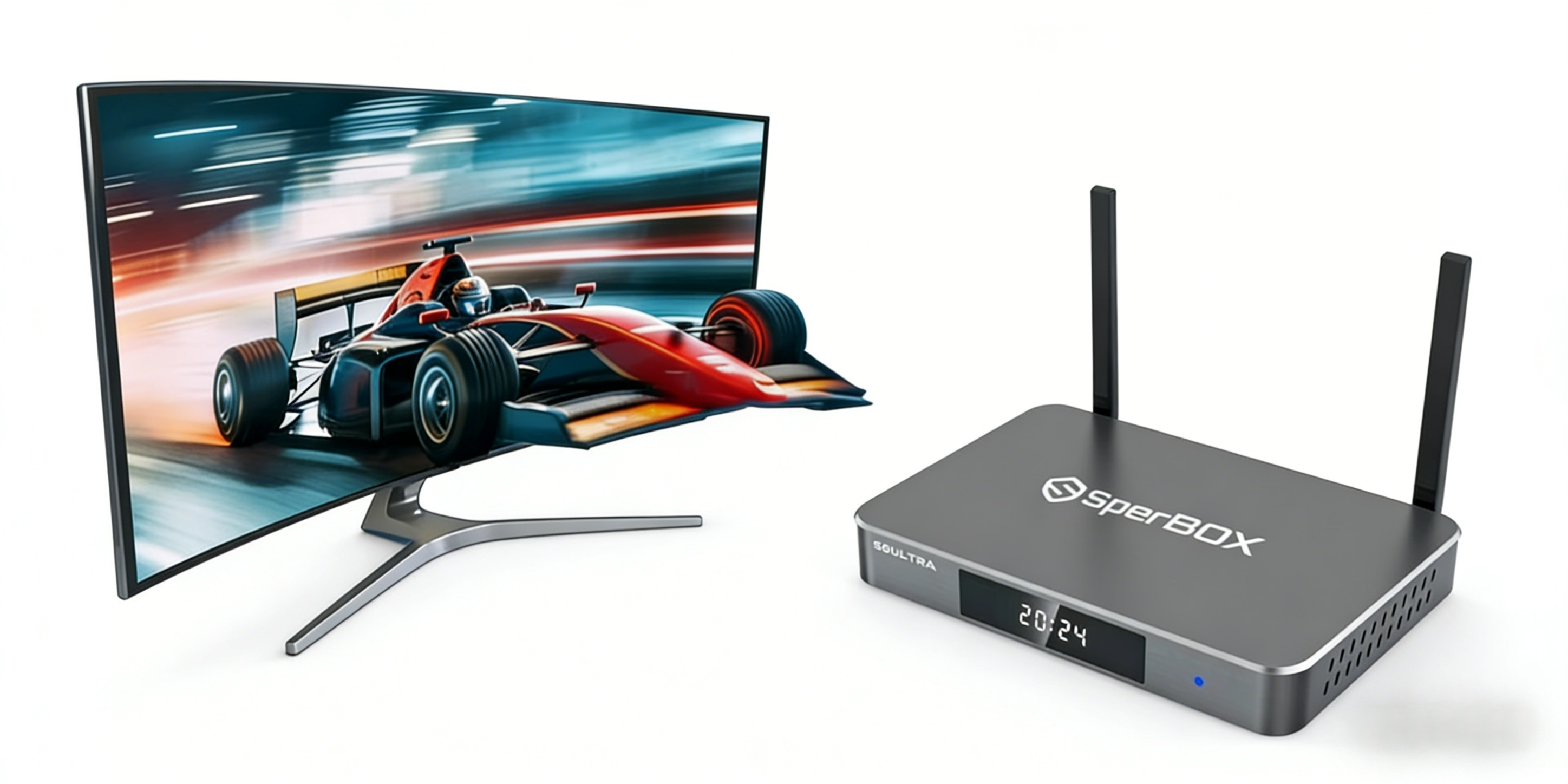 SuperBox S7 Ultra Android TV Box - 128GB Android 14 Official Streaming Box